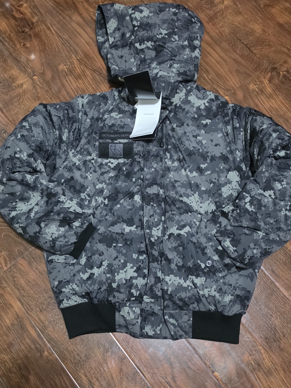 Ovo X Canada Goose Parka Camo Inspired High Quality Replica In Size Medium